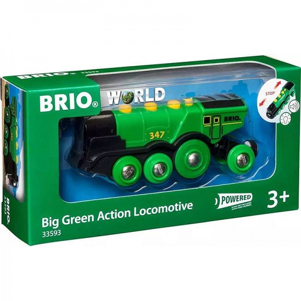 Big Green Action Locomotive