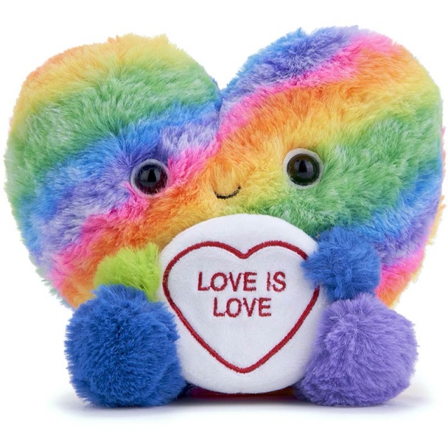 Love Hearts Love Is Love Rainbow Heart