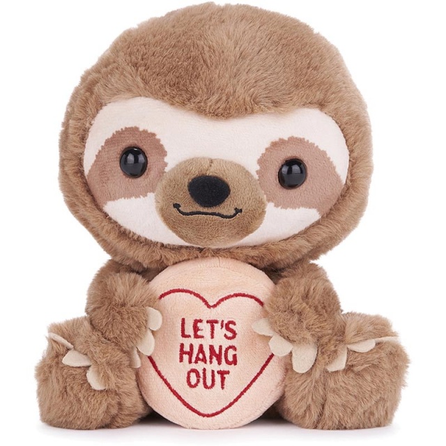 Love Hearts Let's Hang Out Sloth