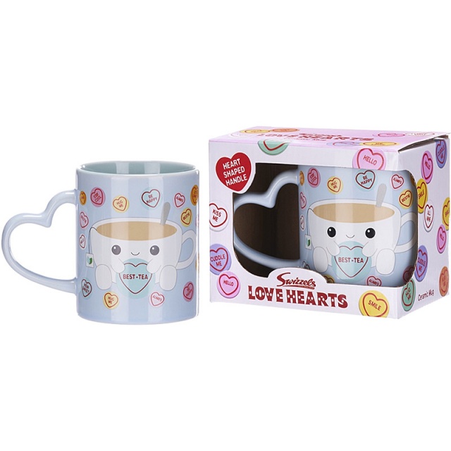 Love Hearts Best Tea Cup Mug
