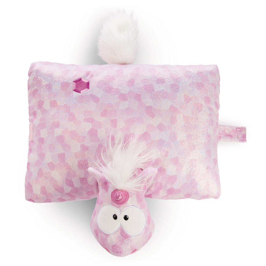 Theodor & Friends Pink Diamond Unicorn Cushion