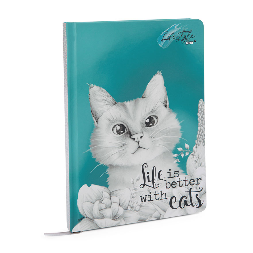 Meowlina Cat A5 Notebook