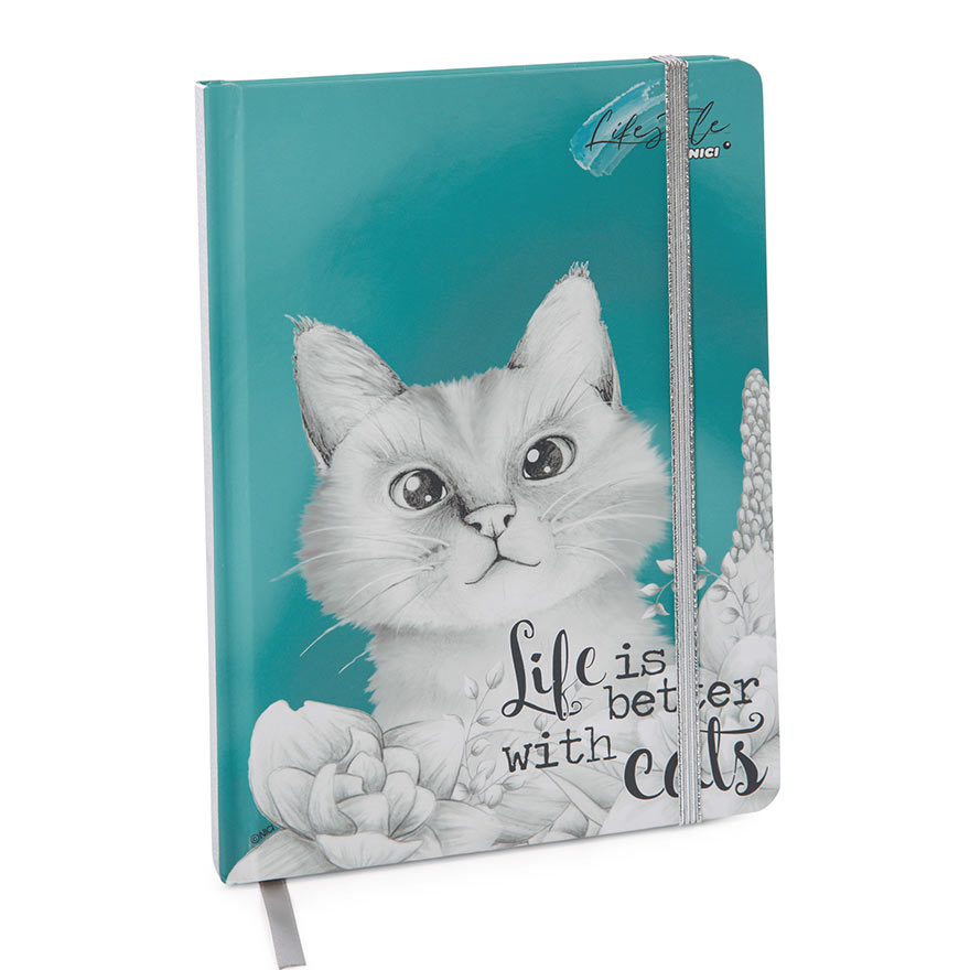 Meowlina Cat A5 Notebook