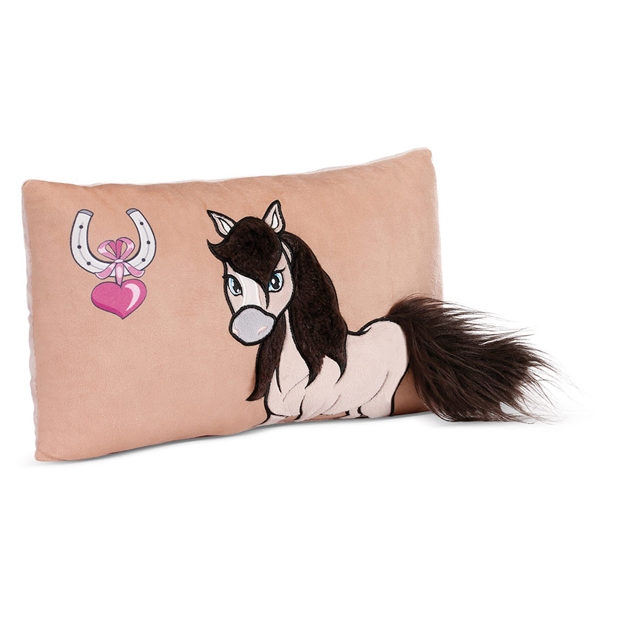 Mystery Hearts Loretta Pony Cushion