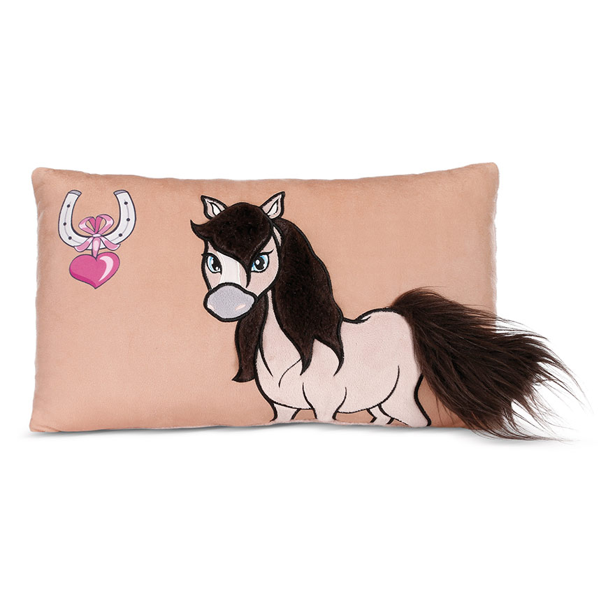 Mystery Hearts Loretta Pony Cushion