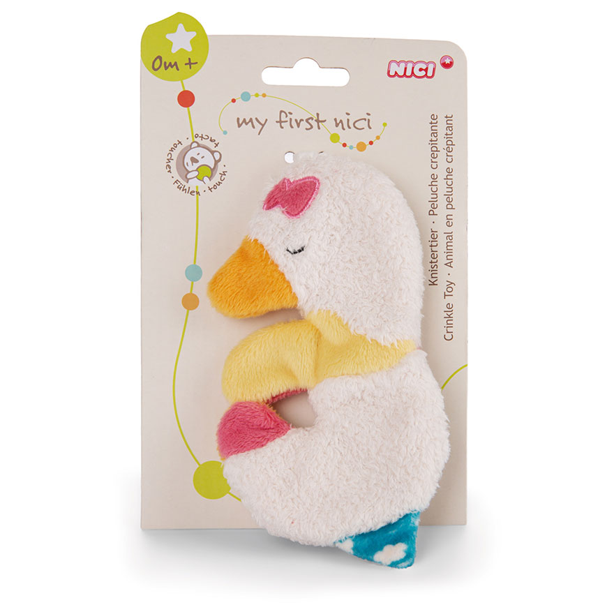 My First NICI Gilli Goose Crinkle Toy