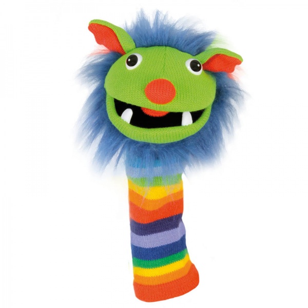 Sockettes Rainbow Puppet