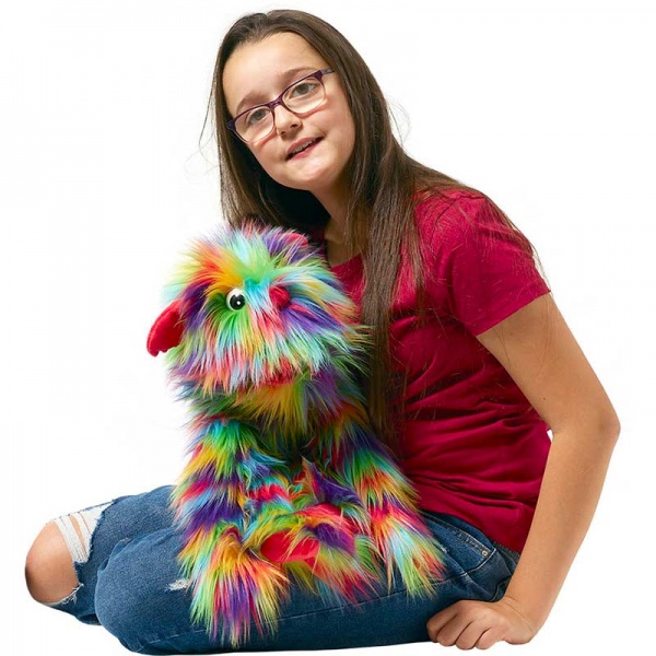 Rainbow Monster Puppet