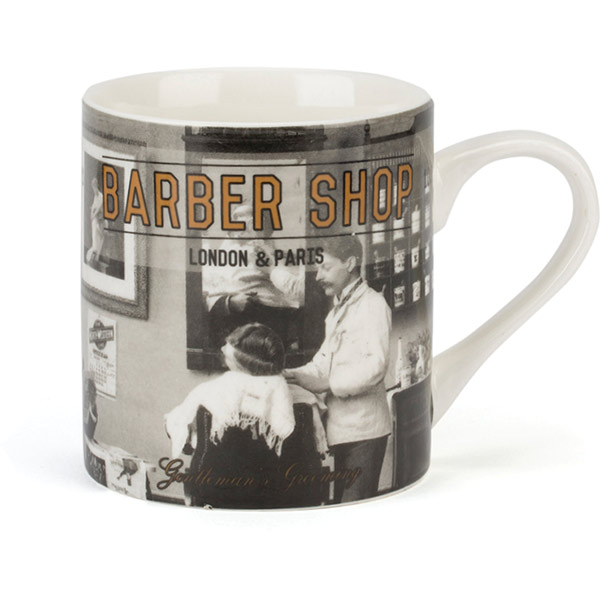 Catseye Barber Shop Mug Plushpaws.co.uk