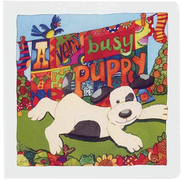 A Very Busy Puppy Board Book