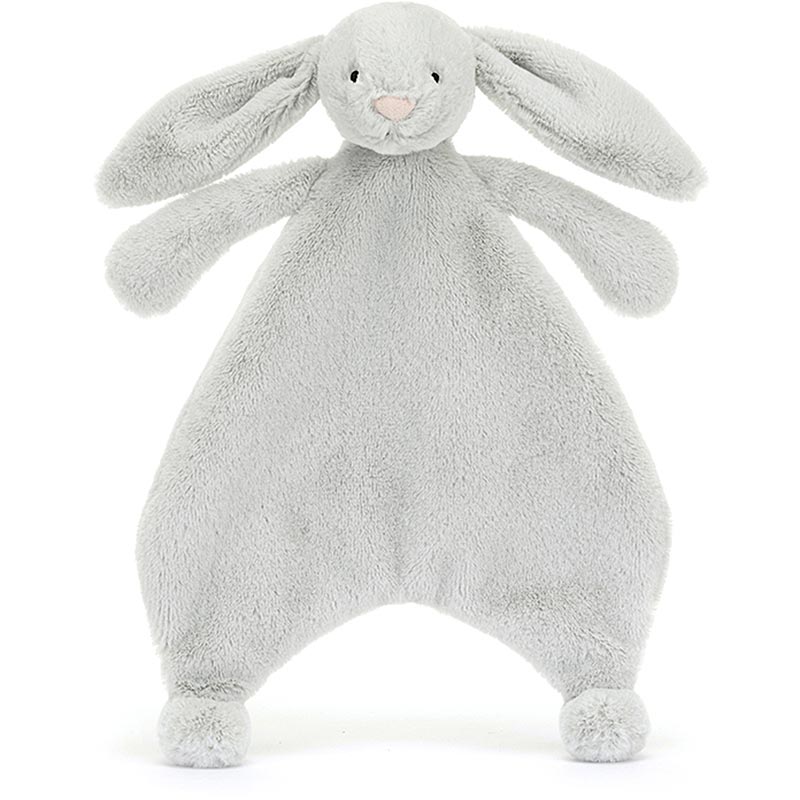 Bashful Silver Bunny Comforter