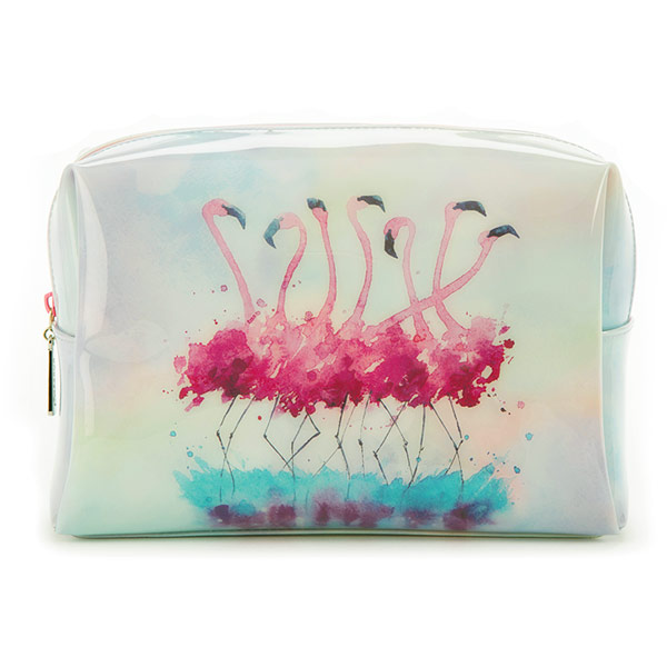 Flamingo Large Beauty Bag