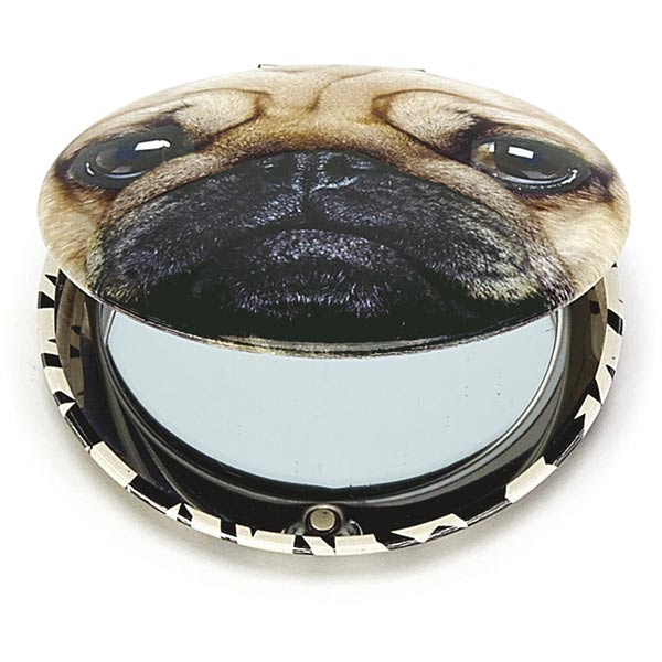 Pug Clam Mirror