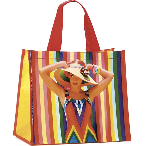 Rainbow Woman Shopper
