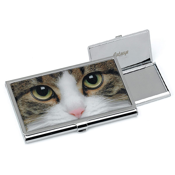 Tabby Cat Card Case