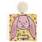 If I Were A Rabbit Board Book (Tulip Pink)