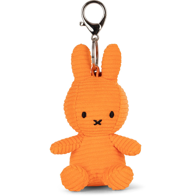 Miffy Corduroy Lilac Keyring Plushpaws 