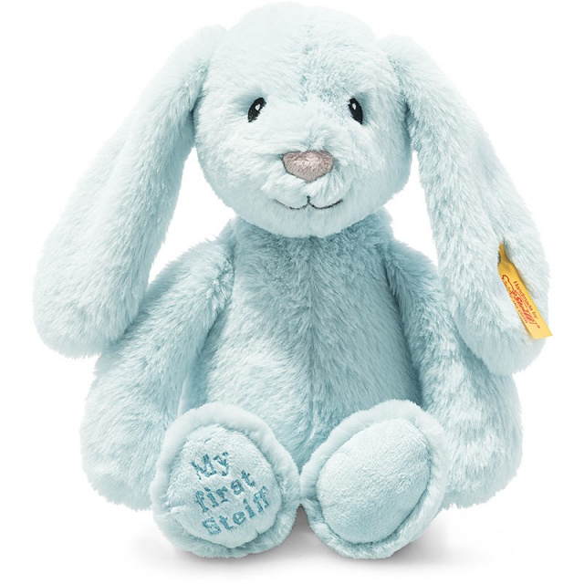 My First Steiff Hoppie Rabbit (Blue)