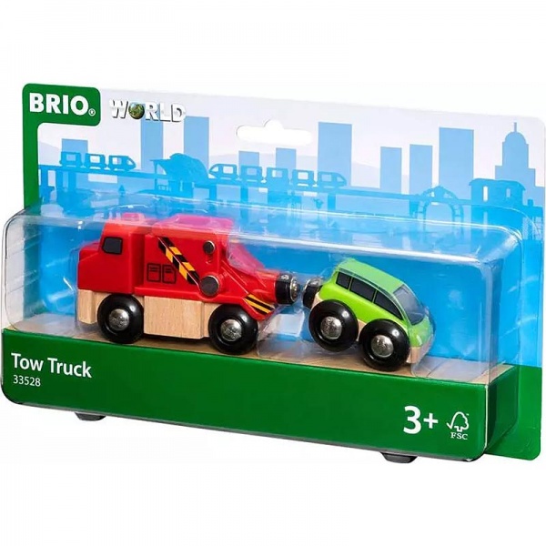BRIO Tow Truck Plushpaws.co.uk
