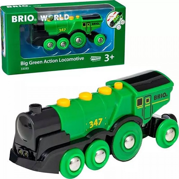 Big Green Action Locomotive