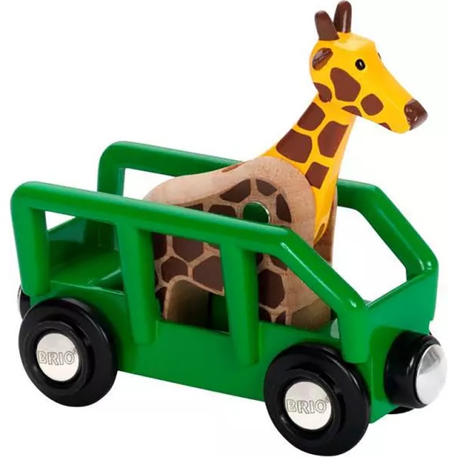 Safari Giraffe & Wagon