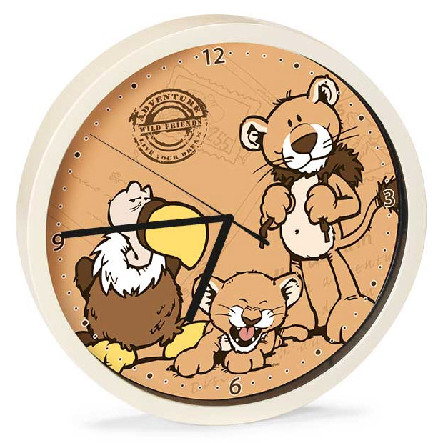 Vulture & Lion Wall Clock