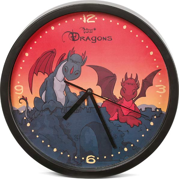 NICI Dragons Wall Clock