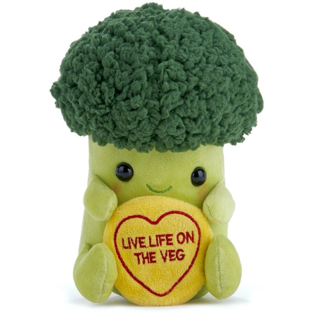 Love Hearts Live Life On The Veg Broccoli
