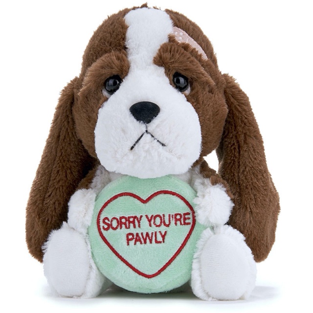 Love Hearts Sorry You're Pawly Dog
