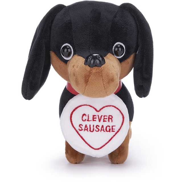Love Hearts Clever Sausage Dog