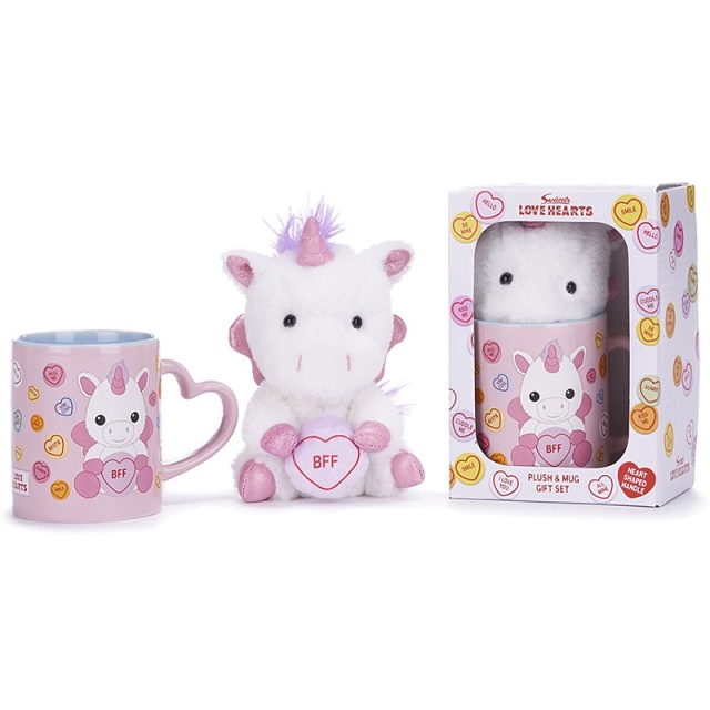 Love Hearts BFF Unicorn Gift Set