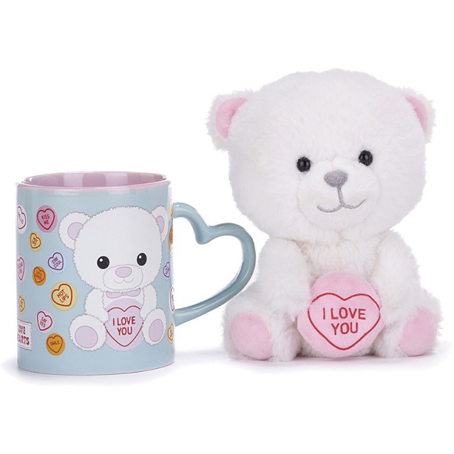 Love Hearts I Love You Bear Gift Set