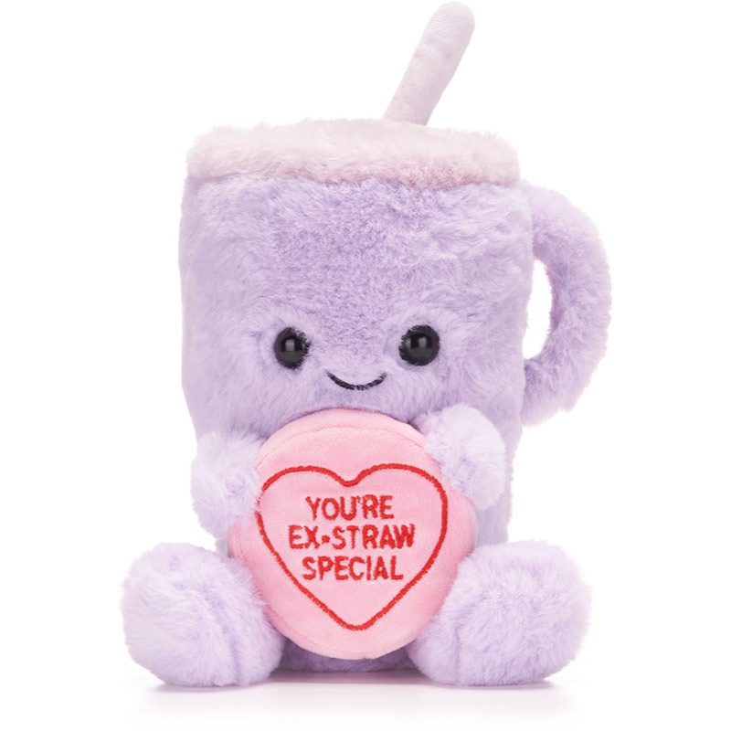 Posh Paws 37641 Swizzels Love Hearts Danny The Dinosaur 'You'Re Roarsome' - Peluche (20 Cm), Color Verde