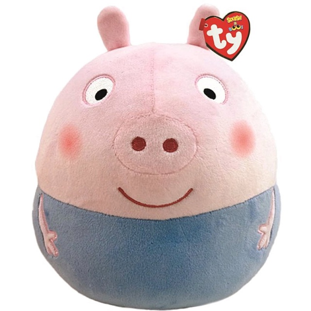 Squish-A-Boos George Pig