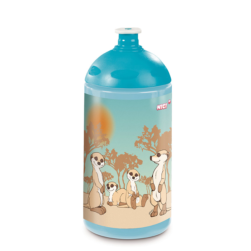 Meerkat Family Water Bottle