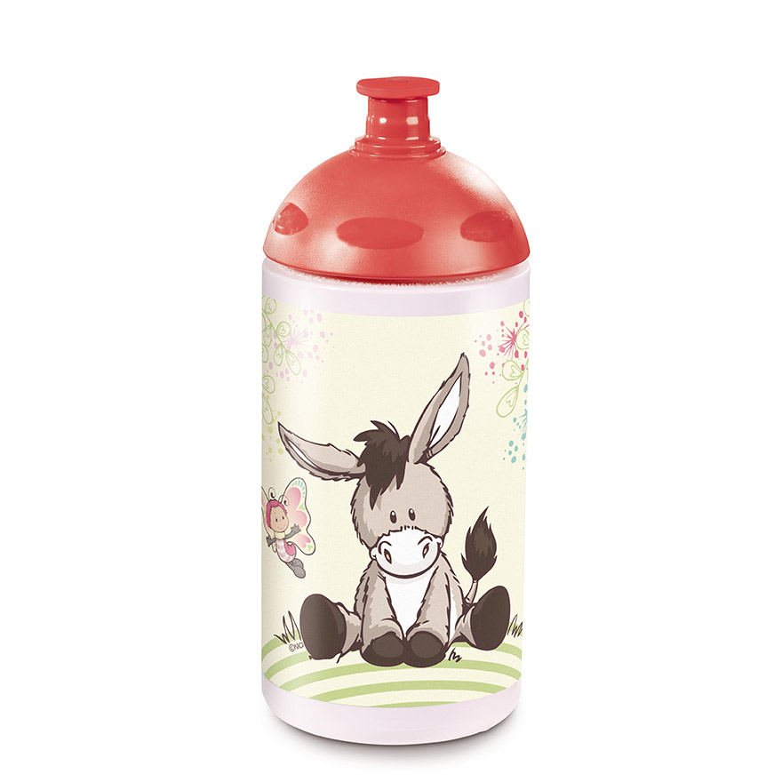 Donkey & Butterfly Water Bottle