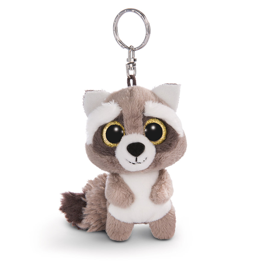 GLUBSCHIS Clooney Raccoon Keyring