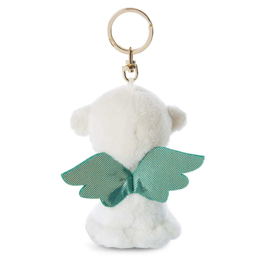 Guardian Angel with Cloverleaf Keyring