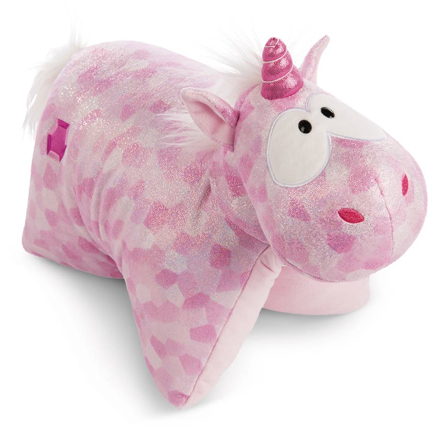 Theodor & Friends Pink Diamond Unicorn Cushion