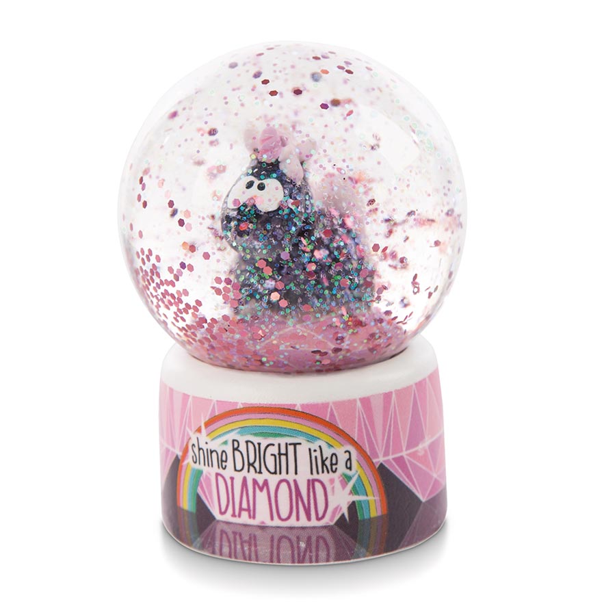 Theodor & Friends Unicorn Snow Globe