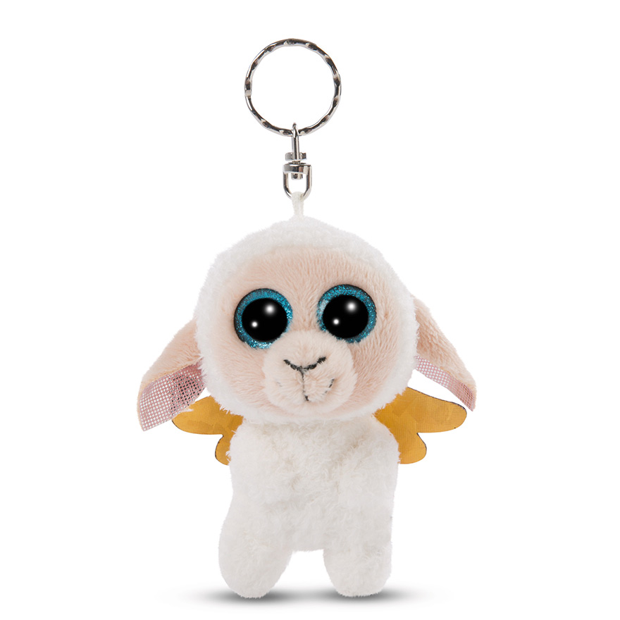 GLUBSCHIS Guardian Angel Sheep Keyring