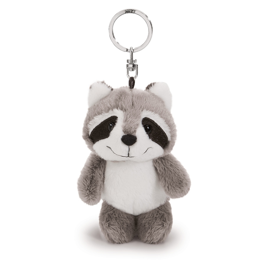 Forest Friends Rod Raccoon Keyring