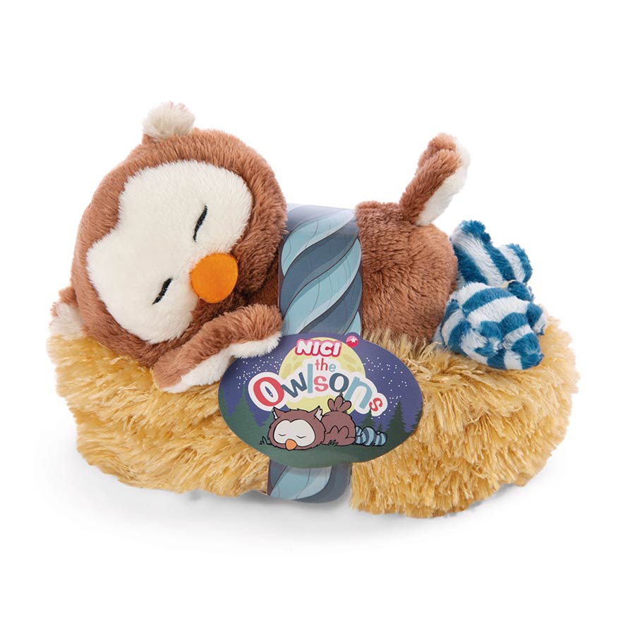 The Owlsons Sleeping Oscar Owl