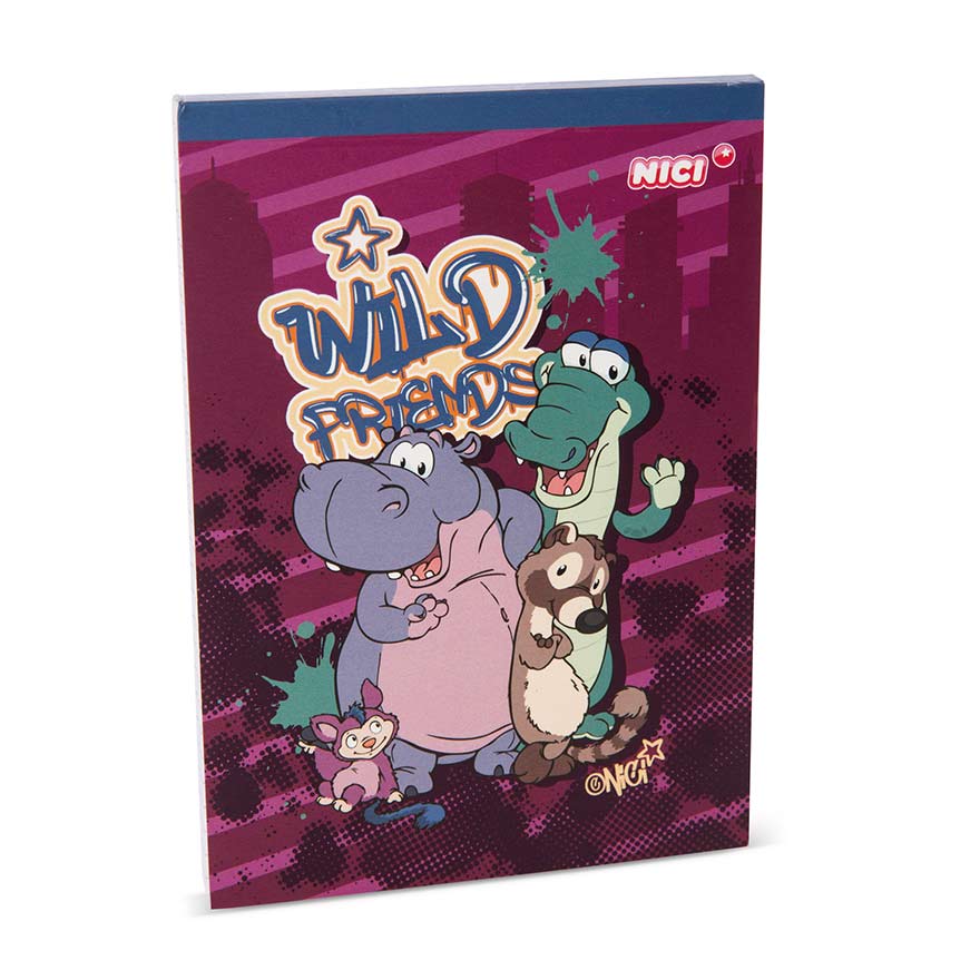 Wild Friends A6 Notepad