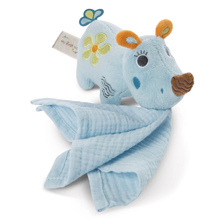 My First NICI Manuffi Rhino with Muslin Cloth