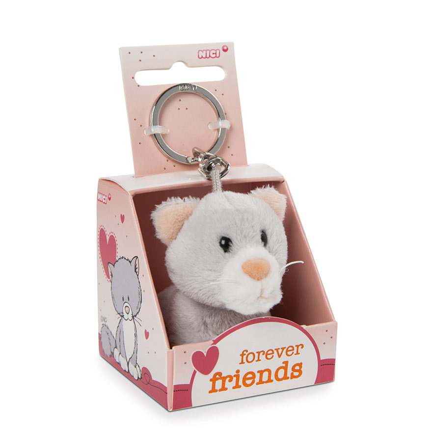 Forever Friends Cat Keyring