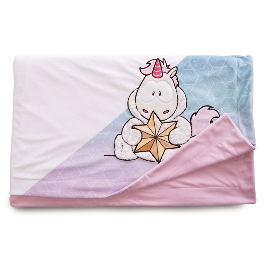 Theodor & Friends Plush Unicorn Blanket