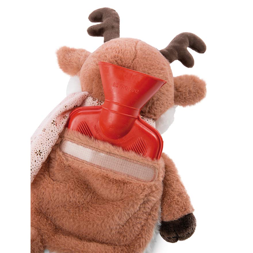 Winter Friends Jonte Reindeer Hot Water Bottle