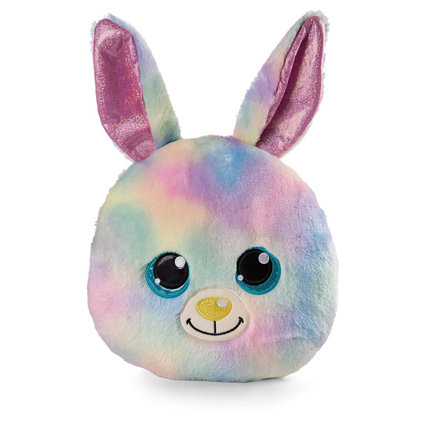 GLUBSCHIS Rainbow Candy Bunny Cushion