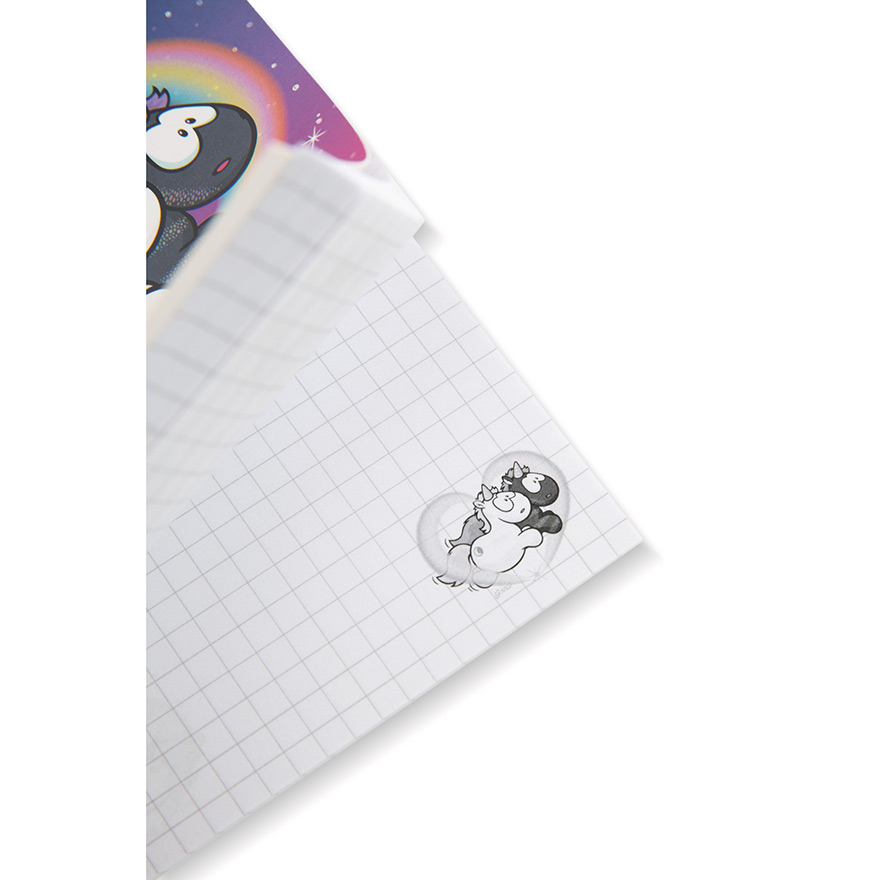 Theodor & Friends Unicorn A6 Notepad